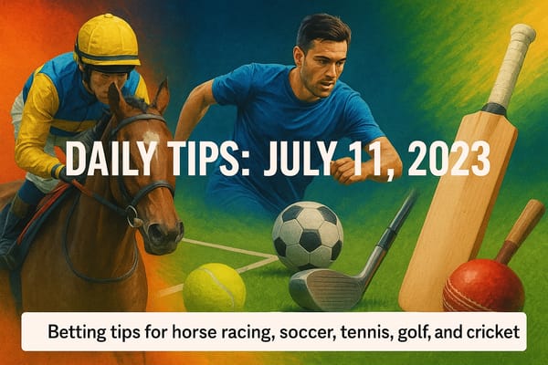 Fab Five Daily Tips - Friday 1 August 2025
